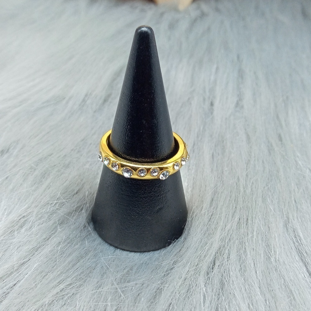 New | 14K  Gold Plated | Crystal Band